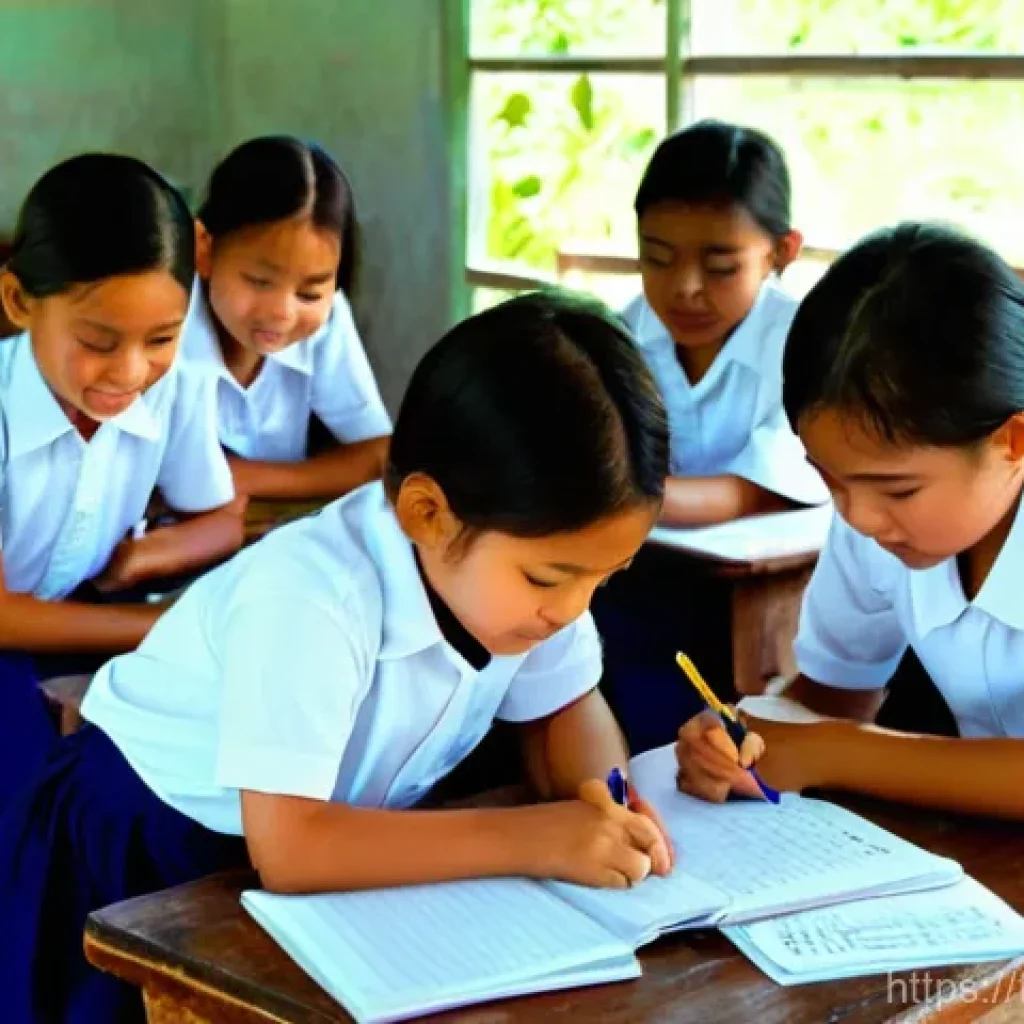 문해교육사와 교육 봉사 사례 - **Prompt 1: Rural Thai Classroom - The Joy of Literacy**
    A heartwarming and brightly lit scene i...