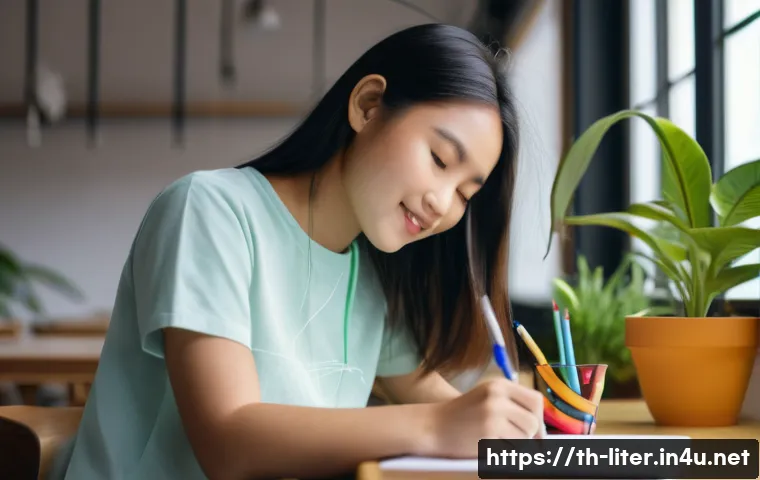 문해교육사와 심리학 기법 적용 - **Prompt:** "A vibrant Thai female student, appearing to be in her late teens or early twenties, is ...